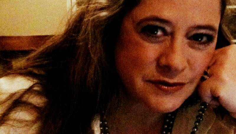 Beth Schreibman Gehring with her fascinating article "Why I write about